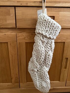 Pottery Barn Colossal Knit Stocking